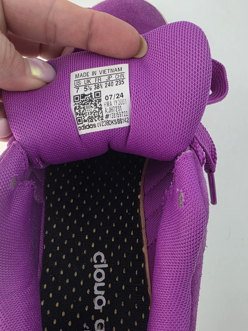 Adidas Sz7 Women's Pink Purple Suede Grand Court Alphas 00s Sneakers